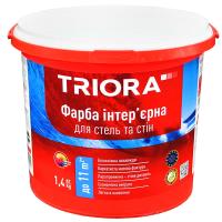 Фарба водоемульсійна TRIORA 14 кг, мат білий
